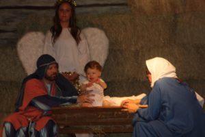 Living Nativity Manger